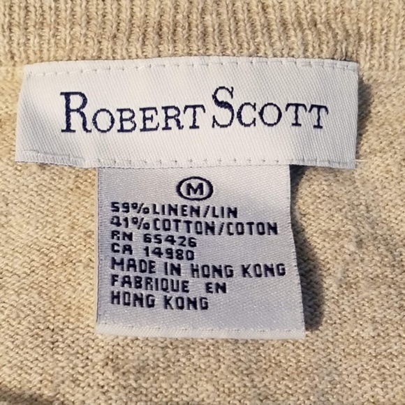 Robert Scott Timeless Fall Cardigan Womens M NWOT - Picture 3 of 5